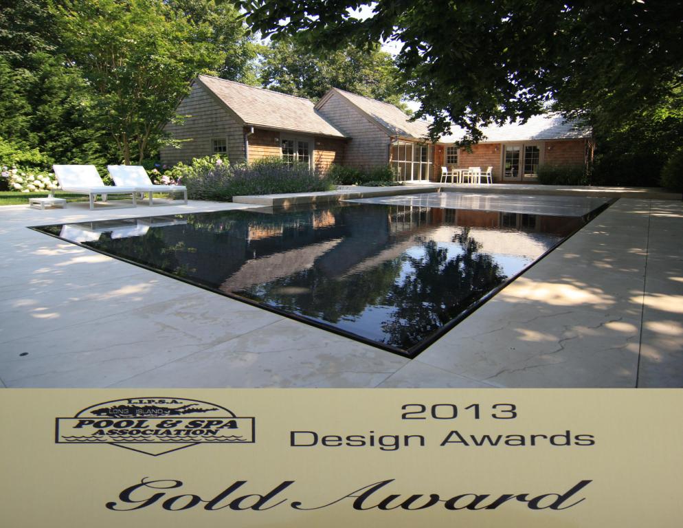 Covertech Grando automatic pool cover Award Gold Long Island and SPA Association